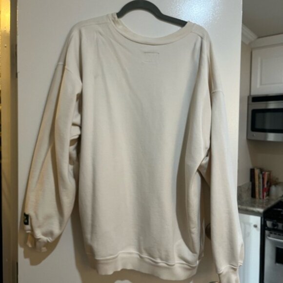 Daily Drills Sand Oversized Crewneck XS/S - Picture 3 of 4